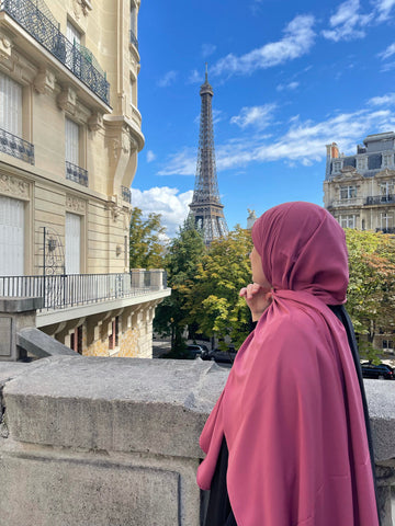 Hijab en soie de Médine