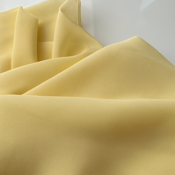Hijab en mousseline - Jaune pale