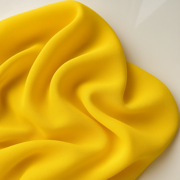 Hijab en mousseline - Jaune