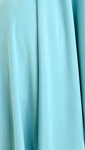 Hijab en soie de Médine - Turquoise