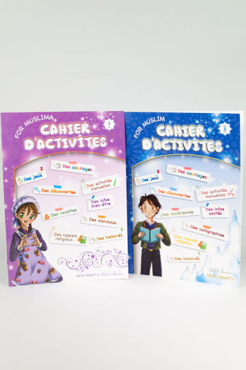 Activity book for muslim or muslima