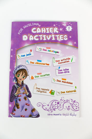 Activity book for muslim or muslima