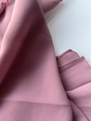 Chiffon Hijab - Camellia Pink