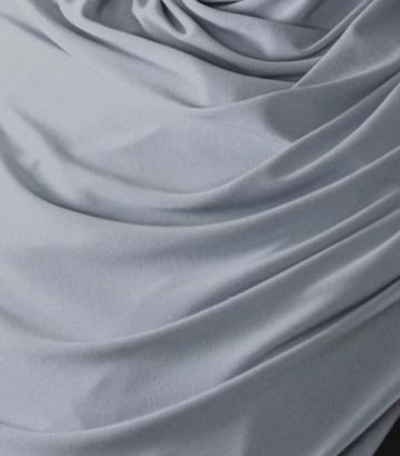 Hijab en jersey - Gris clair