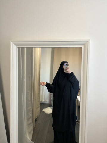 Jilbab 2 pièces jupe soie de Medine