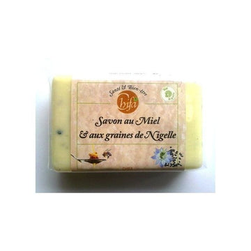 Savon au miel et aux graines de nigelle