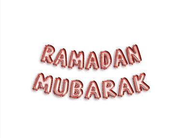 Ballon métallisé « Ramadan Mubarak